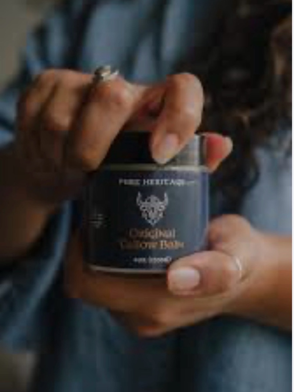 Pure Heritage Original Tallow Balm - Blue Label. Face & Body. 4 oz. New!